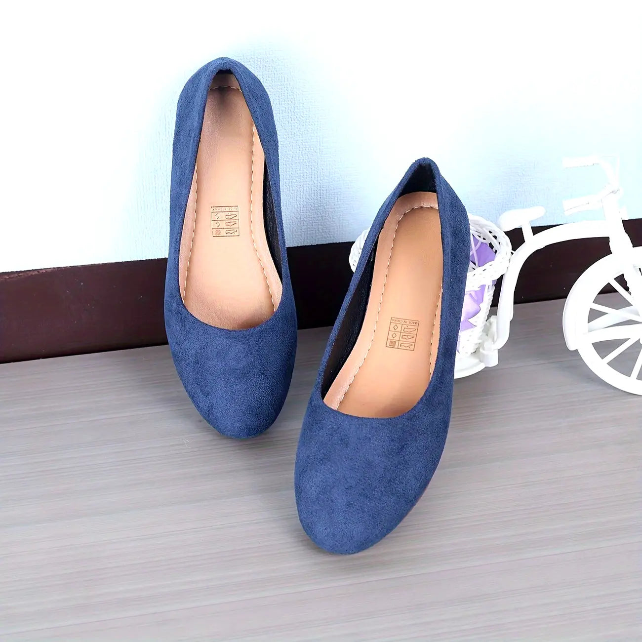 Sigrid™ – Enkla Skor med Mjuk Sula för Dam