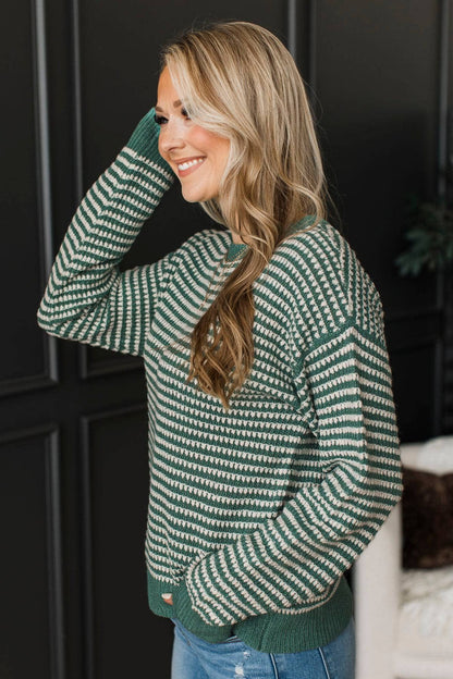 Linnea™ - Vaffelstickad Tröja