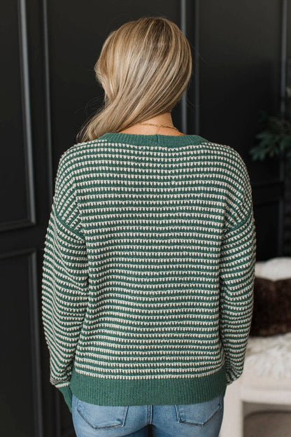 Linnea™ - Vaffelstickad Tröja