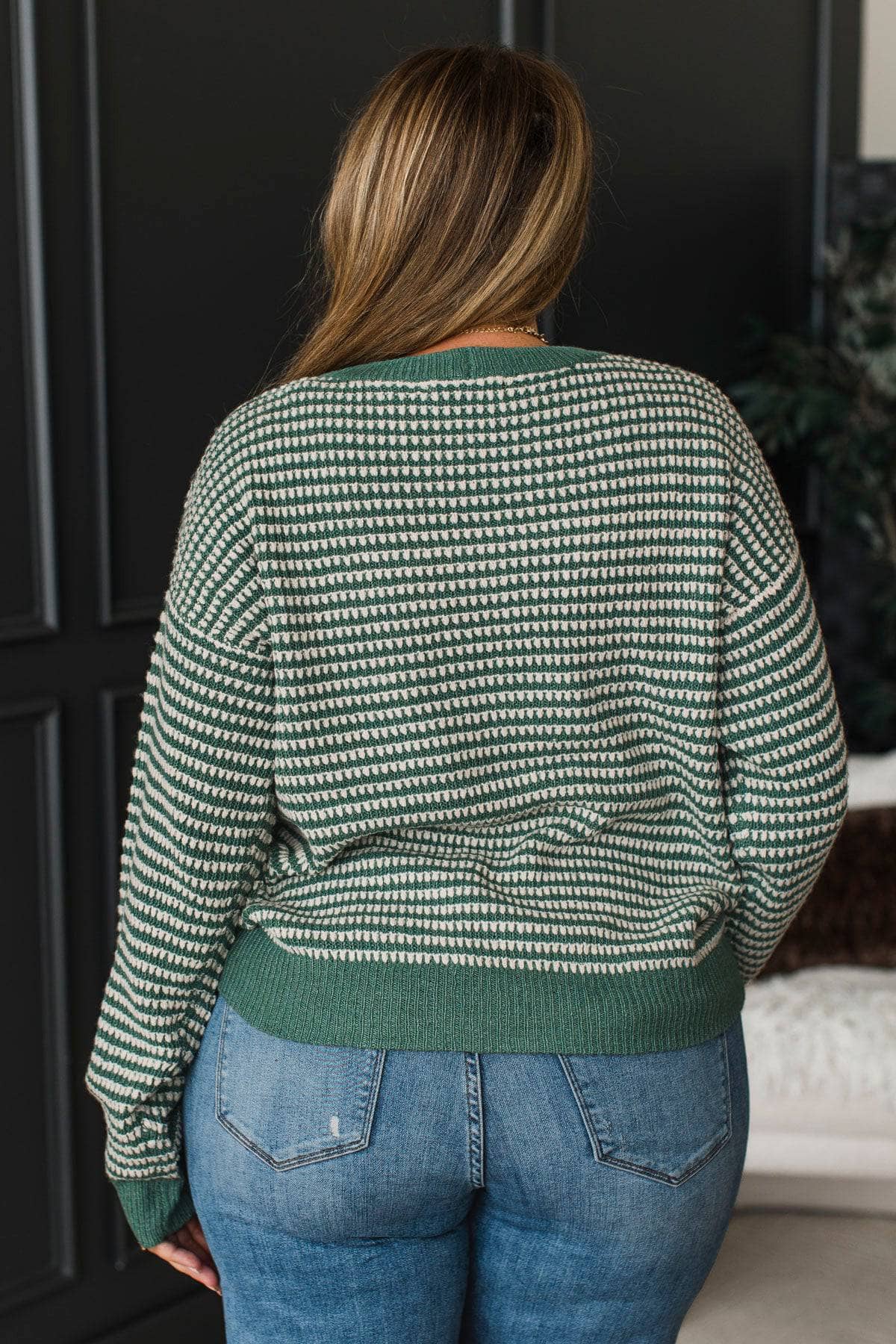 Linnea™ - Vaffelstickad Tröja