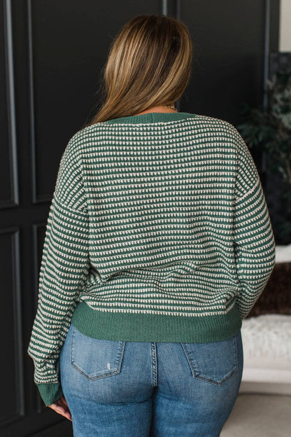 Linnea™ - Vaffelstickad Tröja