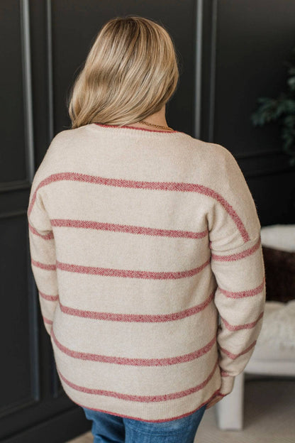 Agnes™ - Varm Randig Tröja