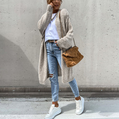 Camile™ - Klassisk Lång Cardigan