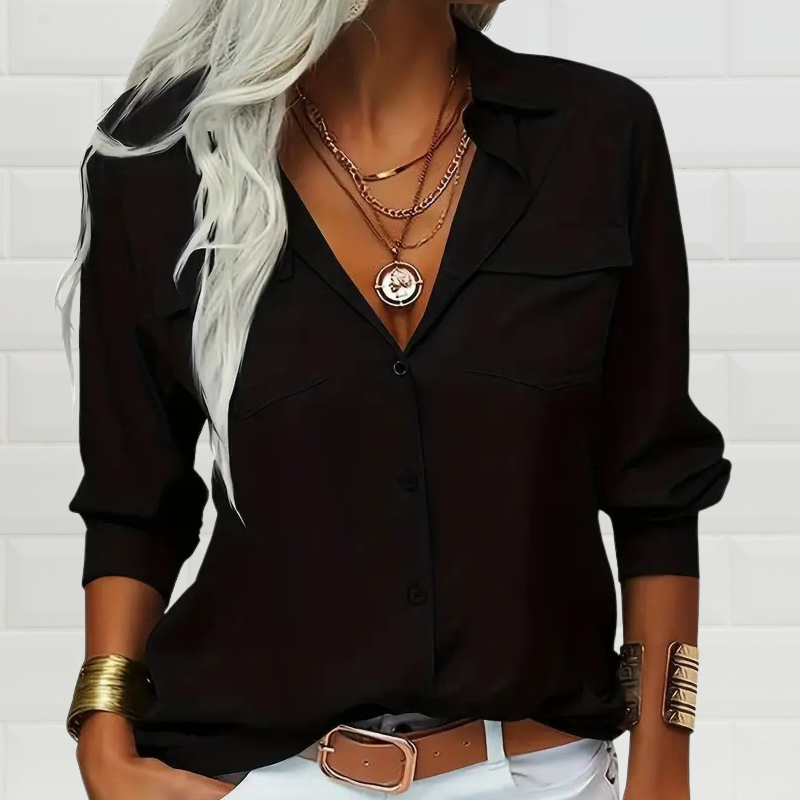 Laila™ – Andningsbar Stilren Blus