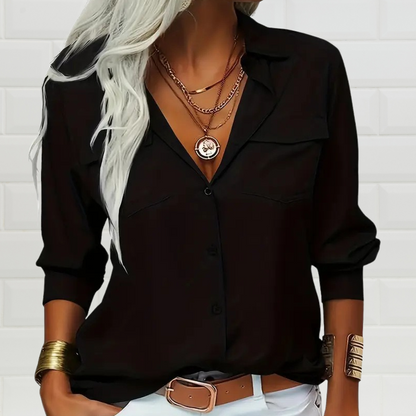 Laila™ – Andningsbar Stilren Blus