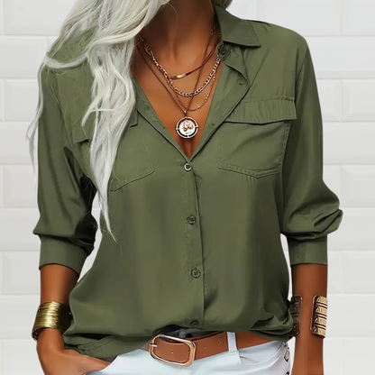 Laila™ – Andningsbar Stilren Blus