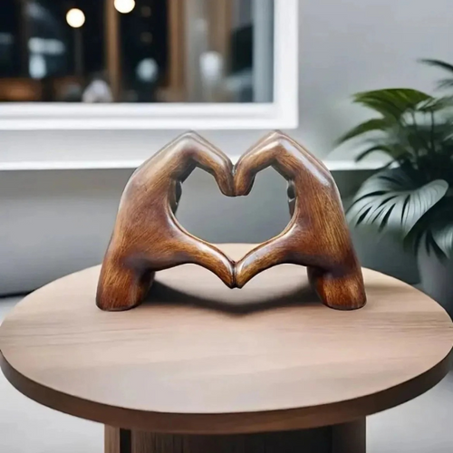 Berit™ - Hjärtformad skulptur