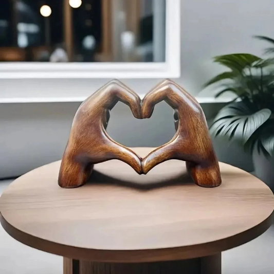Berit™ - Hjärtformad skulptur