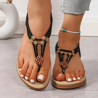 Helga™ - Platta boho-sandaler