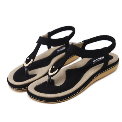 Laila™ - Casual sandaler med platt klack