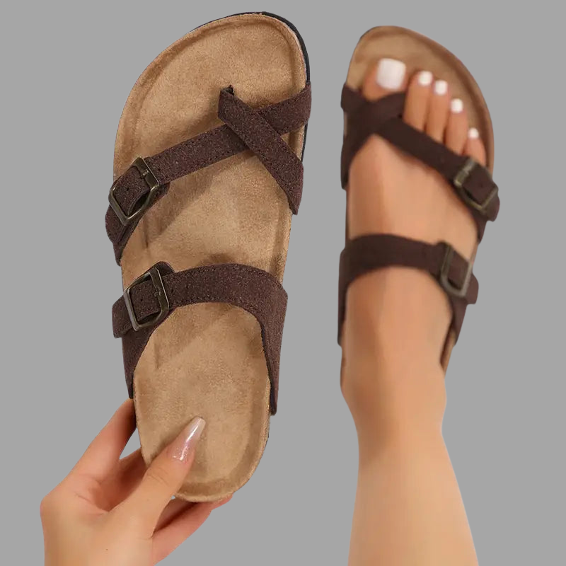 Joren - Snygga sandaler med remmar