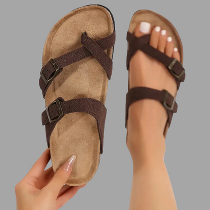 Joren - Snygga sandaler med remmar