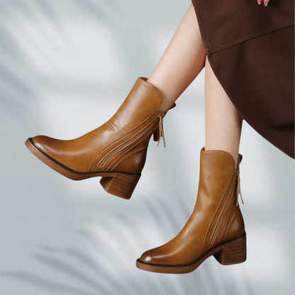 Cassandra™ - Ortopediska Läderstövlar