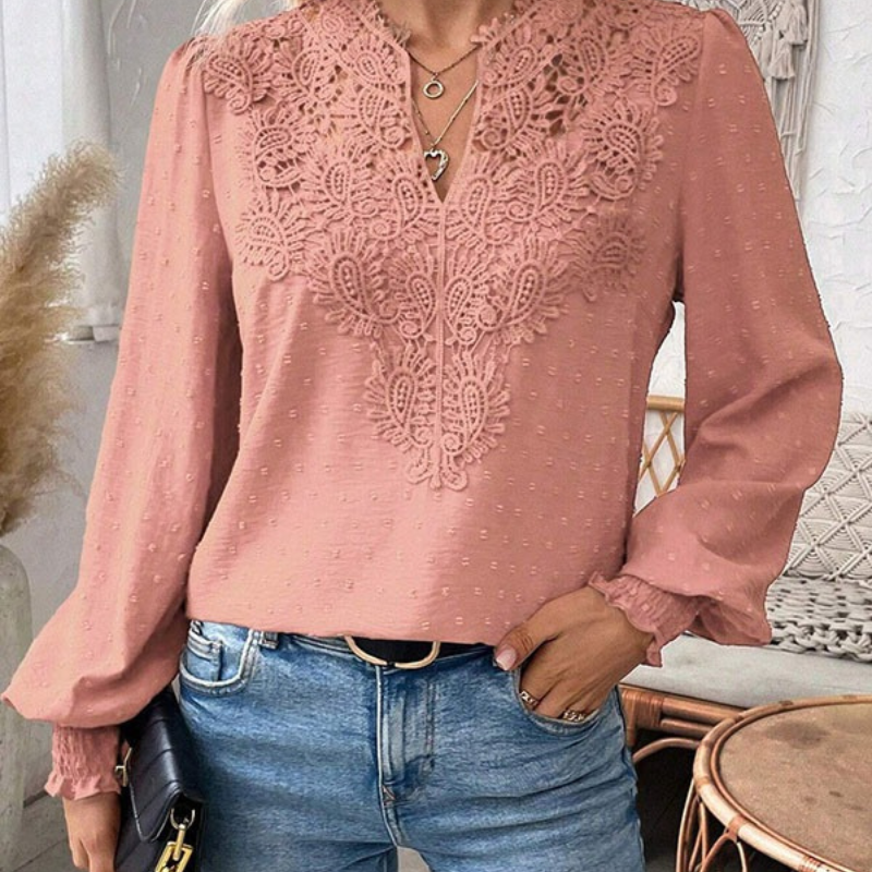 Dina™ - Pustende langermet bluse