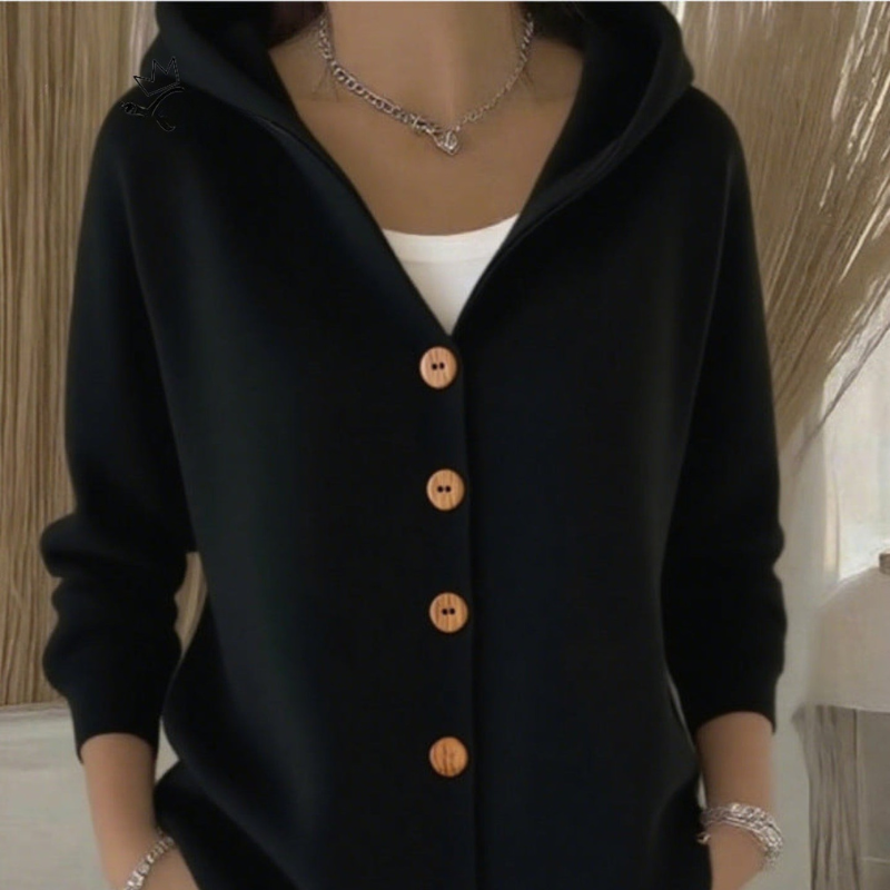 Dinah™ - Mjukstickad Kofta