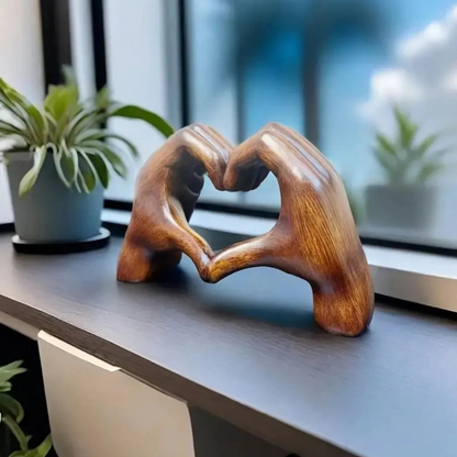 Berit™ - Hjärtformad skulptur