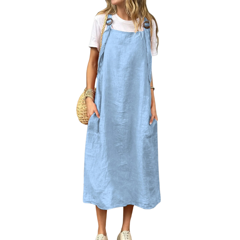 Feli™ – Somrig Bomullsklänning för Kvinnor
