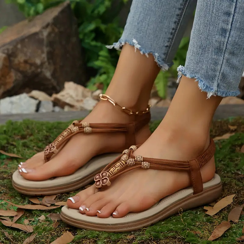 Helga™ - Platta boho-sandaler
