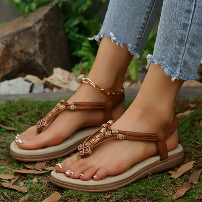 Helga™ - Platta boho-sandaler