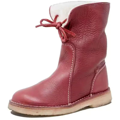 Talia™ - Varm Plyschfodrad Snöboots