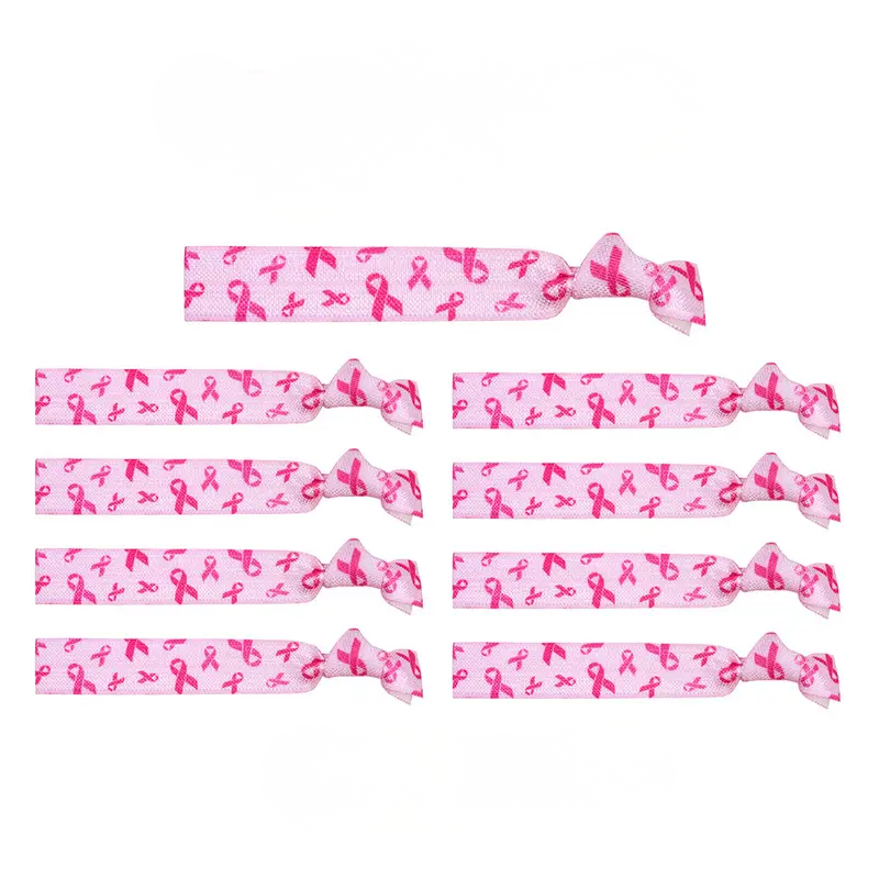 Rosa Band-armband Set | Tillsammans mot Bröstcancer