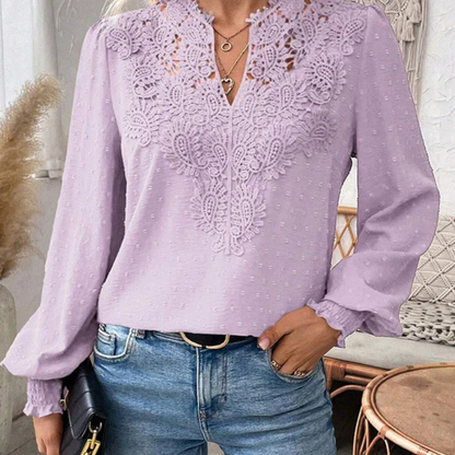 Dina™ - Pustende langermet bluse