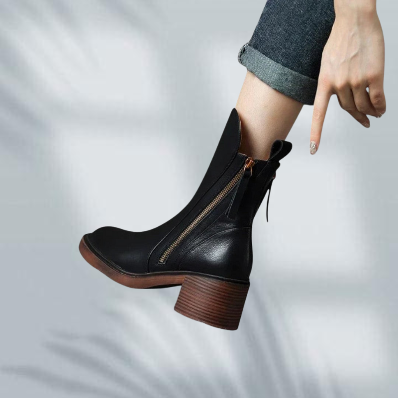 Cassandra™ - Ortopediska Läderstövlar