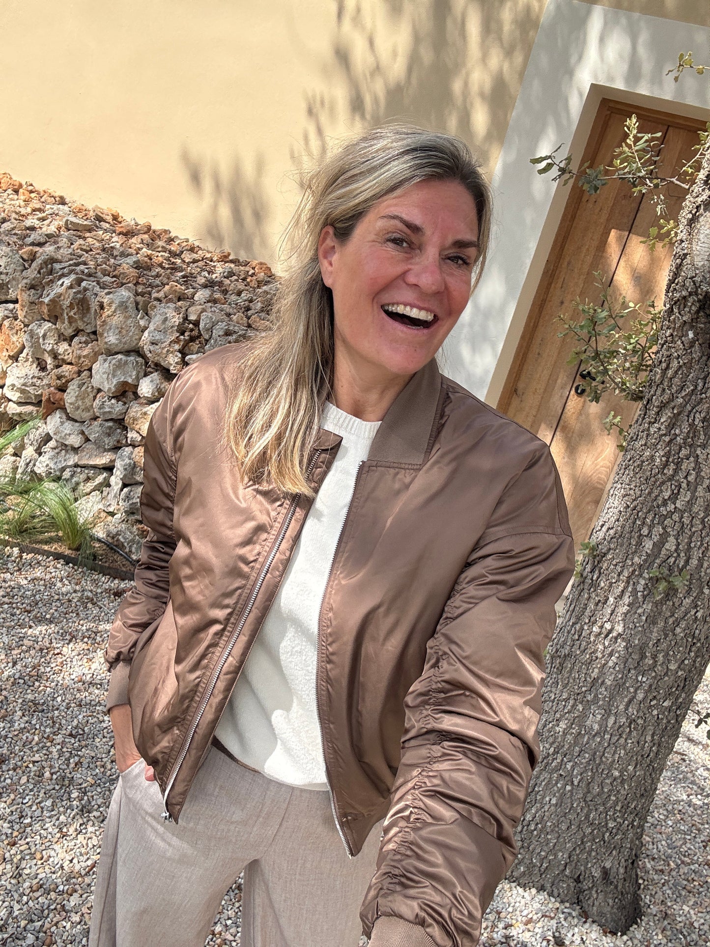 Odele™ - Dragkedja Bomberjacka