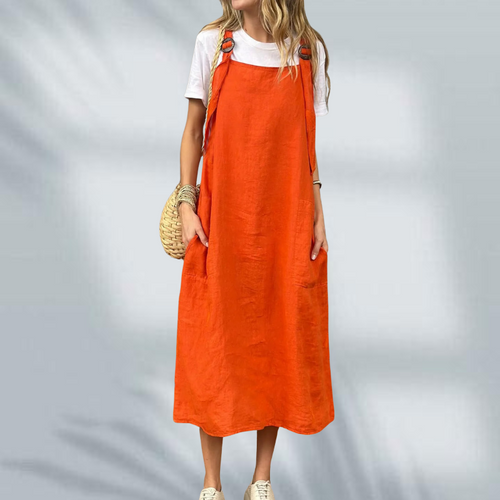 Feli™ – Somrig Bomullsklänning för Kvinnor