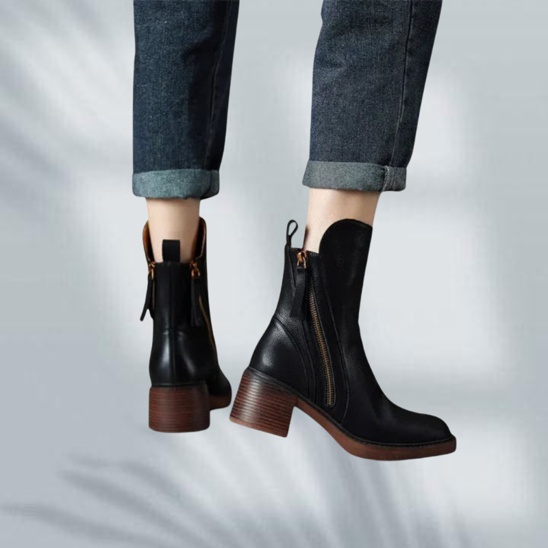 Cassandra™ - Ortopediska Läderstövlar