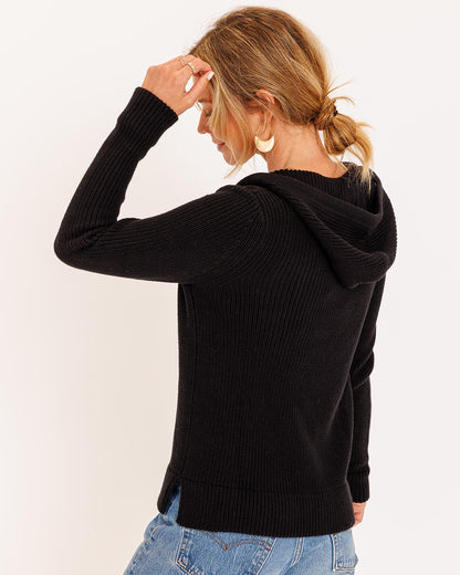 Elsa™ - Bomulls Hoodie i Fiskarstil