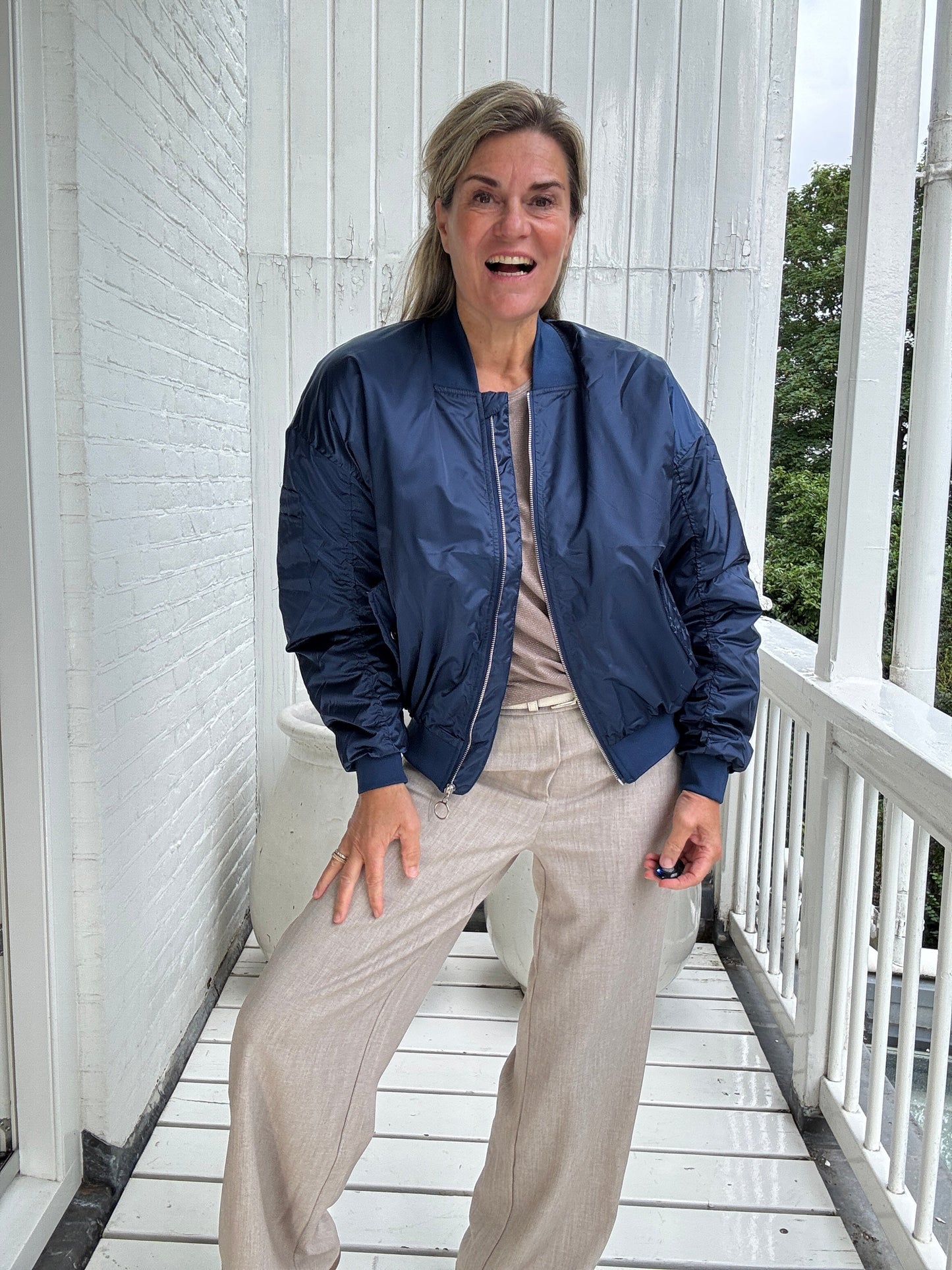 Odele™ - Dragkedja Bomberjacka