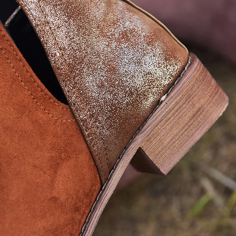 Nadja™ - Varm Slip-on Ankelstövlar