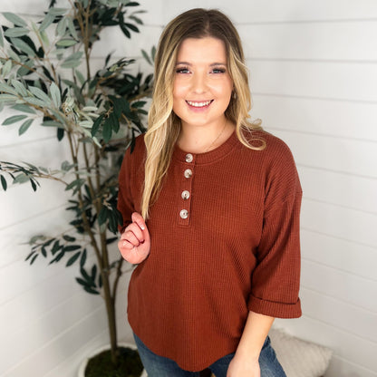 Bella™ - Stickad Ärmtopp