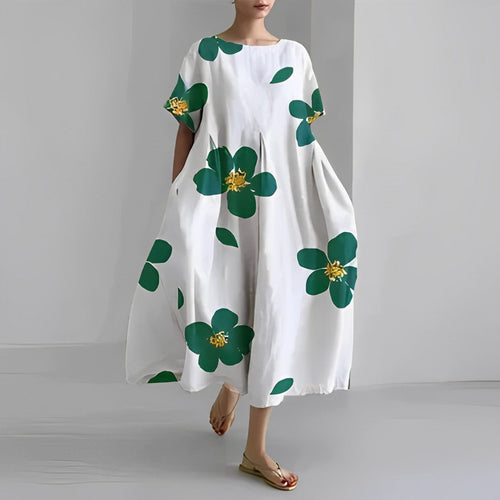 Amiya™ – Bohemisk Blommig Klänning för Dam