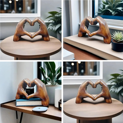 Berit™ - Hjärtformad skulptur