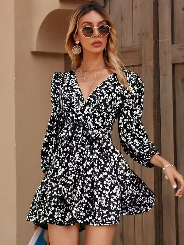 Fiona™ – Klänning med Spetsärmar för Dam