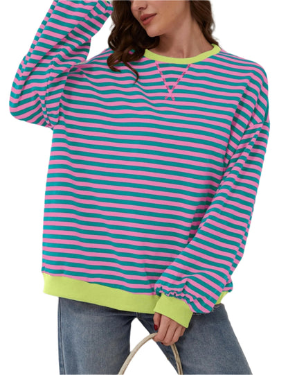 Zara™ - Randig Sweatshirt