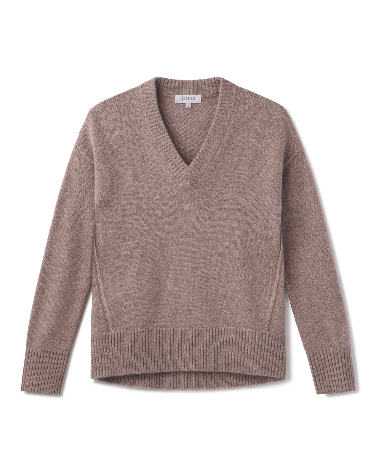 Alvae™ - Kashmirtröja med V-ringning