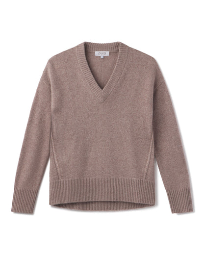 Alvae™ - Kashmirtröja med V-ringning