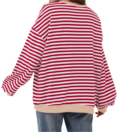 Zara™ - Randig Sweatshirt