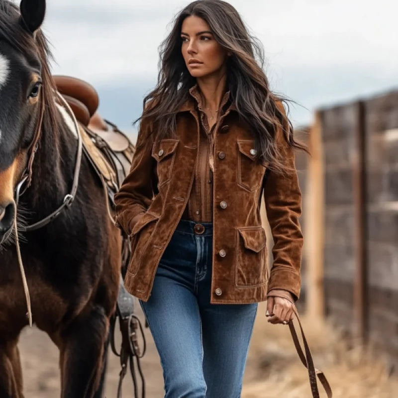 Hersh™ - Vintage Jacka i Mocka