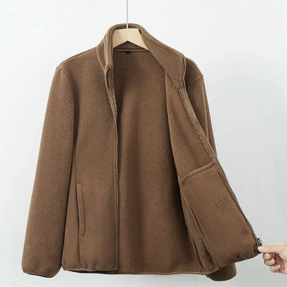 Zel™ - Dragkedja Mysig Fleecejacka