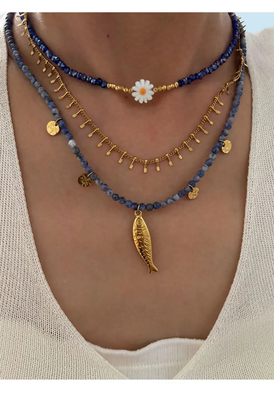 Gyllene Fisk Halsband | Tillsammans Mot Diabetes