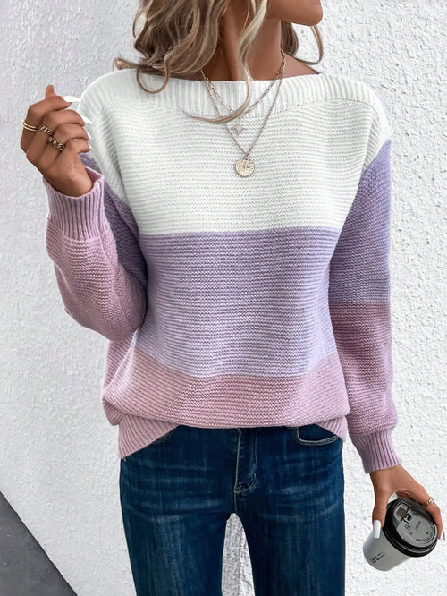 Elise™ - Ombre Flatterande Sweater