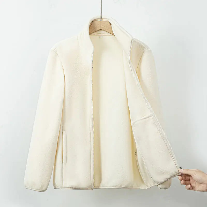 Gracezel™ - Dragkedja Mysig Fleecejacka