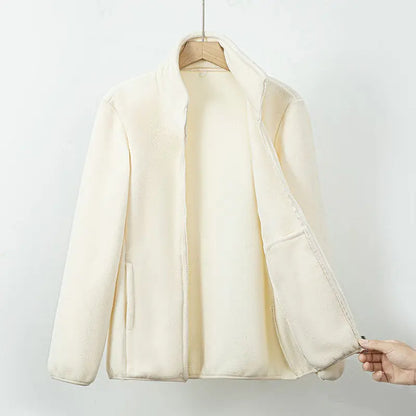 Zel™ - Dragkedja Mysig Fleecejacka