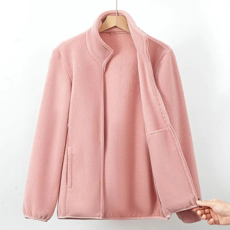 Gracezel™ - Dragkedja Mysig Fleecejacka