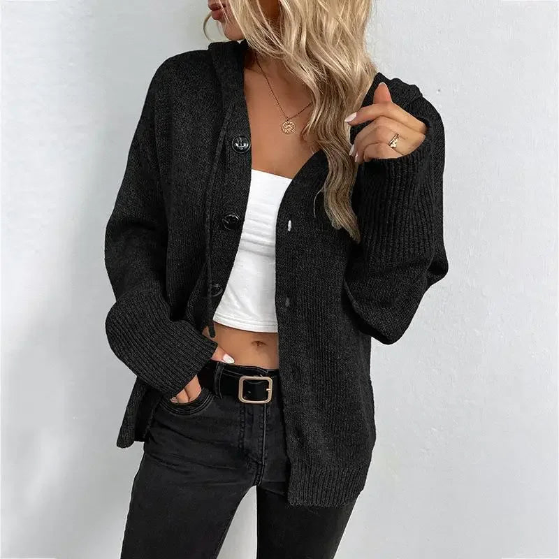 Celeste™ - Elegant Hoodie Cardigan