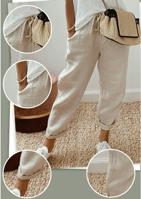 Niko™ - Lätta Bomullsbyxor